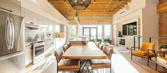 Historic Elegance with Balcony Downtown View