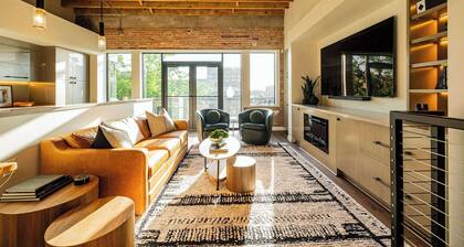 Historic Elegance with Balcony Downtown View