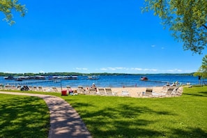 Nær stranden