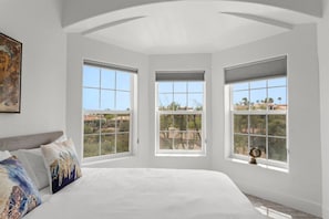 5 bedrooms, iron/ironing board, travel cot, WiFi