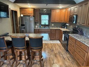 Microwave, oven, stovetop