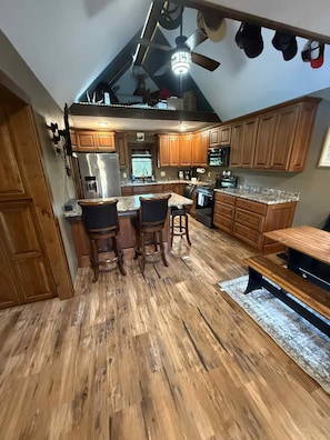 Microwave, oven, stovetop