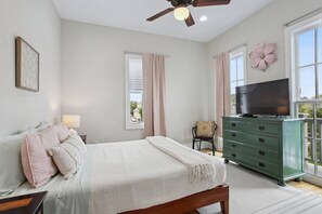 3 bedrooms, iron/ironing board, travel cot, WiFi