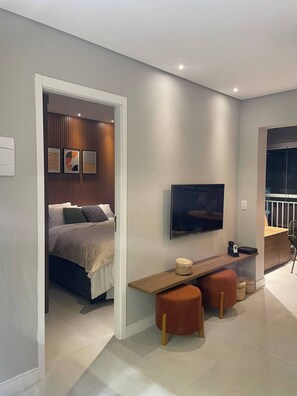 1 Schlafzimmer, Bügeleisen/Bügelbrett, WLAN