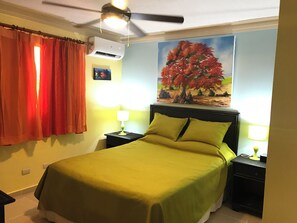 2 dormitorios, tabla de planchar con plancha, wifi y ropa de cama