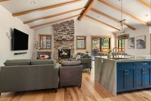 TV, video games, foosball