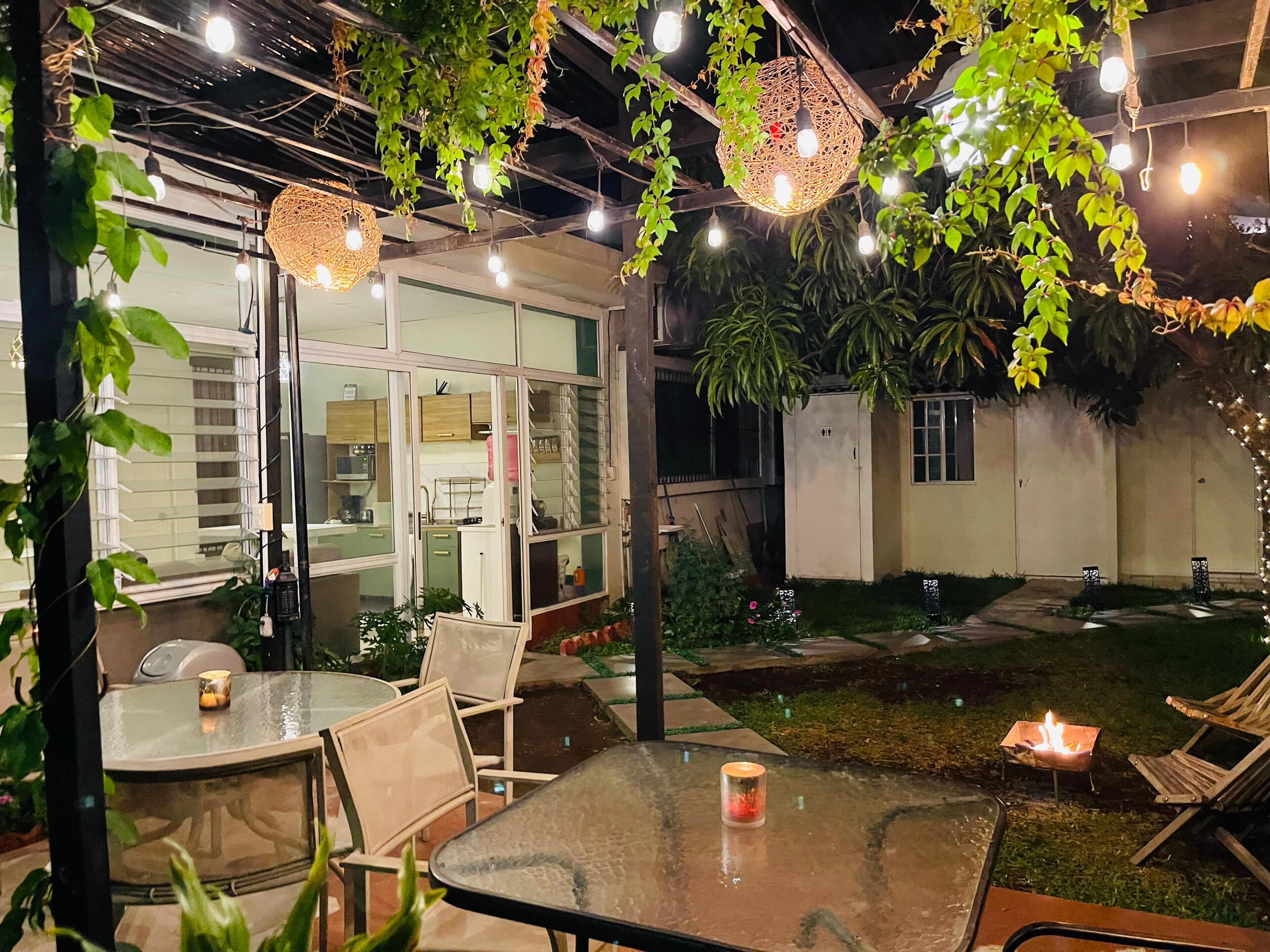 Outdoor dining