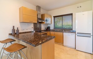 Fridge, stovetop, dishwasher