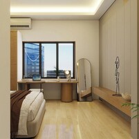 Desk, laptop workspace, free WiFi