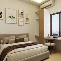 Desk, laptop workspace, free WiFi