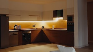 Apartment (3 Bedrooms) | Private kitchen - Three Bedroom Trendy Apartment in Alnarjis (Riyadh)