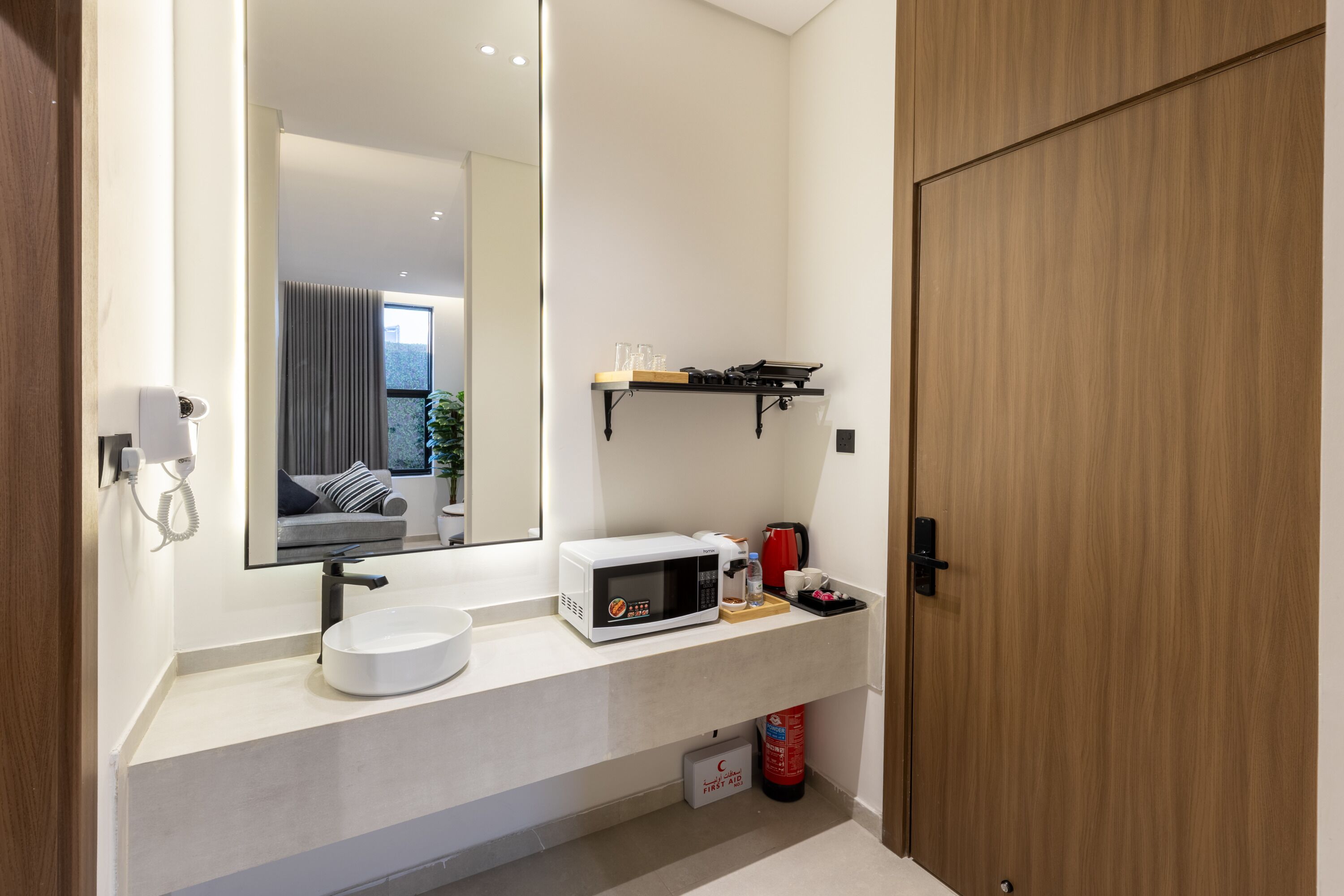 Apartamento (1 Bedroom) | Baño