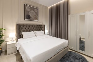 Apartment (1 Bedroom) | Interior - A Beautiful one BR Apartment With a Living Room (Madinah)