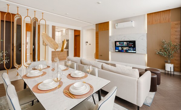 Front of property - Luxurious 2-bedroom Flat With Relaxation Space (Riyadh)