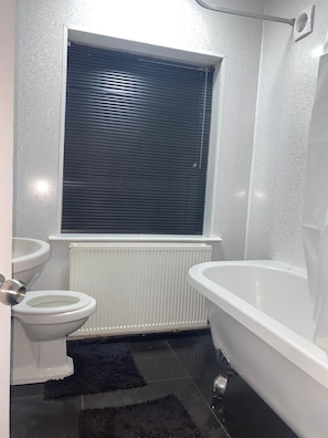 Towels, soap, toilet paper