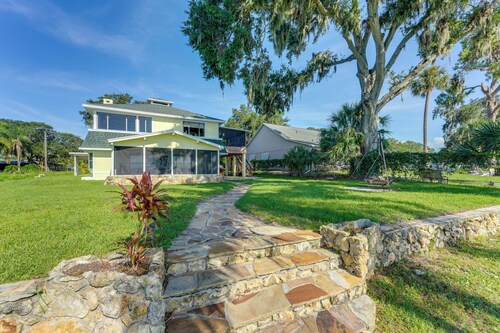 Dora Canal Views & Shared Dock: Apt in Tavares!