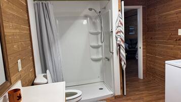 Towels, soap, toilet paper