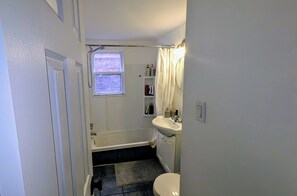 Towels, soap, toilet paper