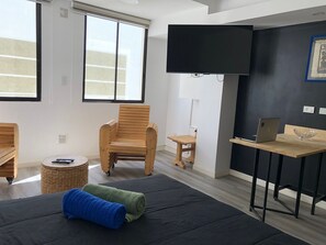 1 bedroom, iron/ironing board, Internet, bed sheets