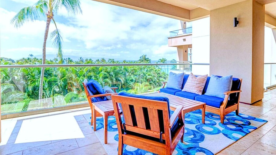 KBM Resorts Luxury Oceanfront Villa at Montage Kapalua Bay Private Lanai and BBQ Free Rental Car Malia-at-montage-kapalua-bay