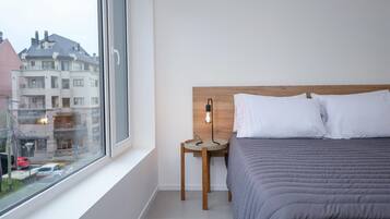 1 sovrum, strykjärn/strykbräda, internet och sängkläder