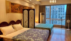 Superior Quadruple Room | Individually decorated, individually furnished, desk, laptop workspace