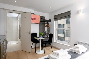 1 bedroom, iron/ironing board, Internet, bed sheets