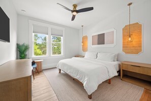 5 chambres, bureau, fer et planche à repasser, accès au Wi-Fi (inclus)