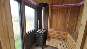 Sauna - Modern Cottage Retreat on Farm Land w/ Hot Tub (Enterprise)
