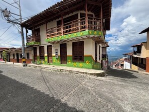 Voorkant van accommodatie