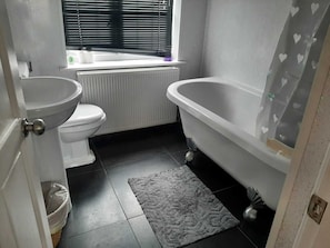 Towels, soap, toilet paper