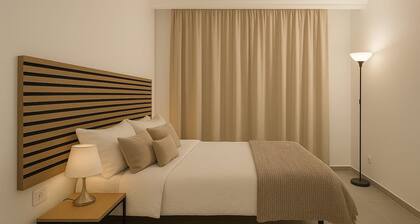 Cabaña de madera en el centro del Born