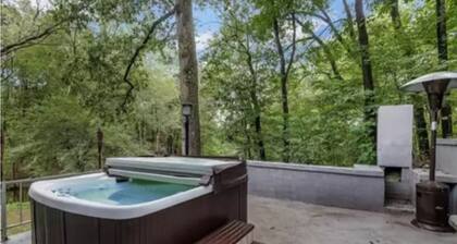 Charming-Woodsy Pocono Retreat: With Inground Pool & Hot Tub.
