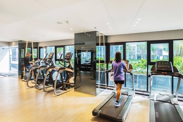 Condo, 1 habitación, con acceso para personas discapacitadas, para fumadores | Sala de fitness