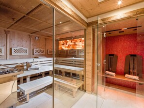 Een sauna, een stoombad