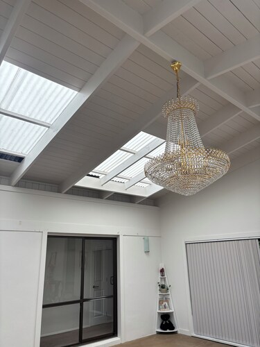 I bedroom with breakfast and coffee