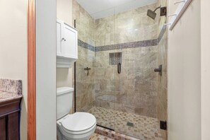 Hair dryer, towels