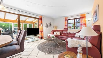 Tv, dvd-afspiller, bøger