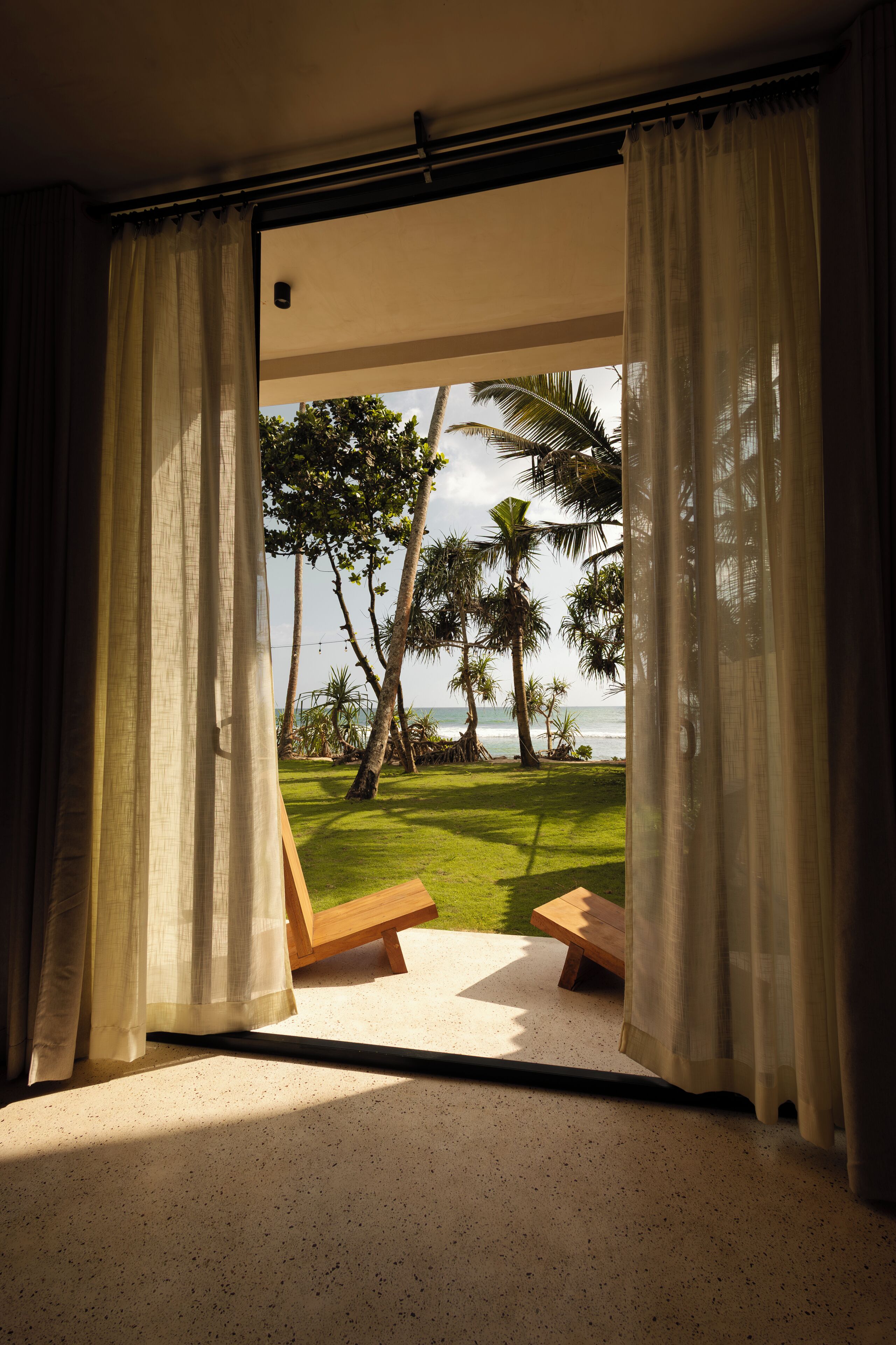 Habitación doble, vista al océano | Caja de seguridad en la habitación y escritorio 