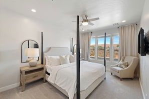 4 bedrooms, iron/ironing board, travel cot, free WiFi