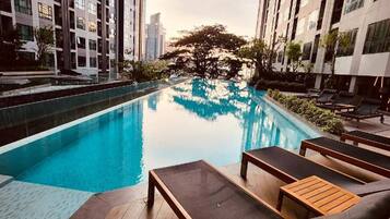 Condo, 1 Bedroom, Accessible, Smoking | Pool | Outdoor pool