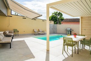 Outdoor dining - Casa Guglielmo with Private Pool (Massama)