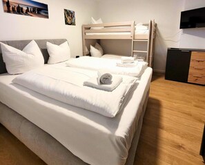 Leilighet | 2 soverom og sengetøy