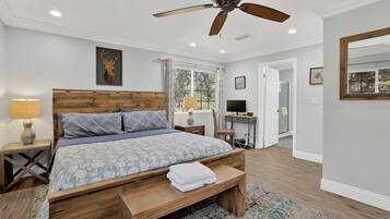 5 chambres, bureau, Wi-Fi gratuit, draps fournis