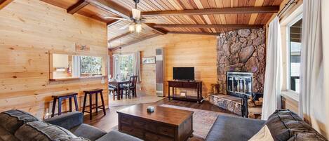 Älytelevisio, takka