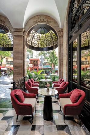 Sala de estar en el lobby