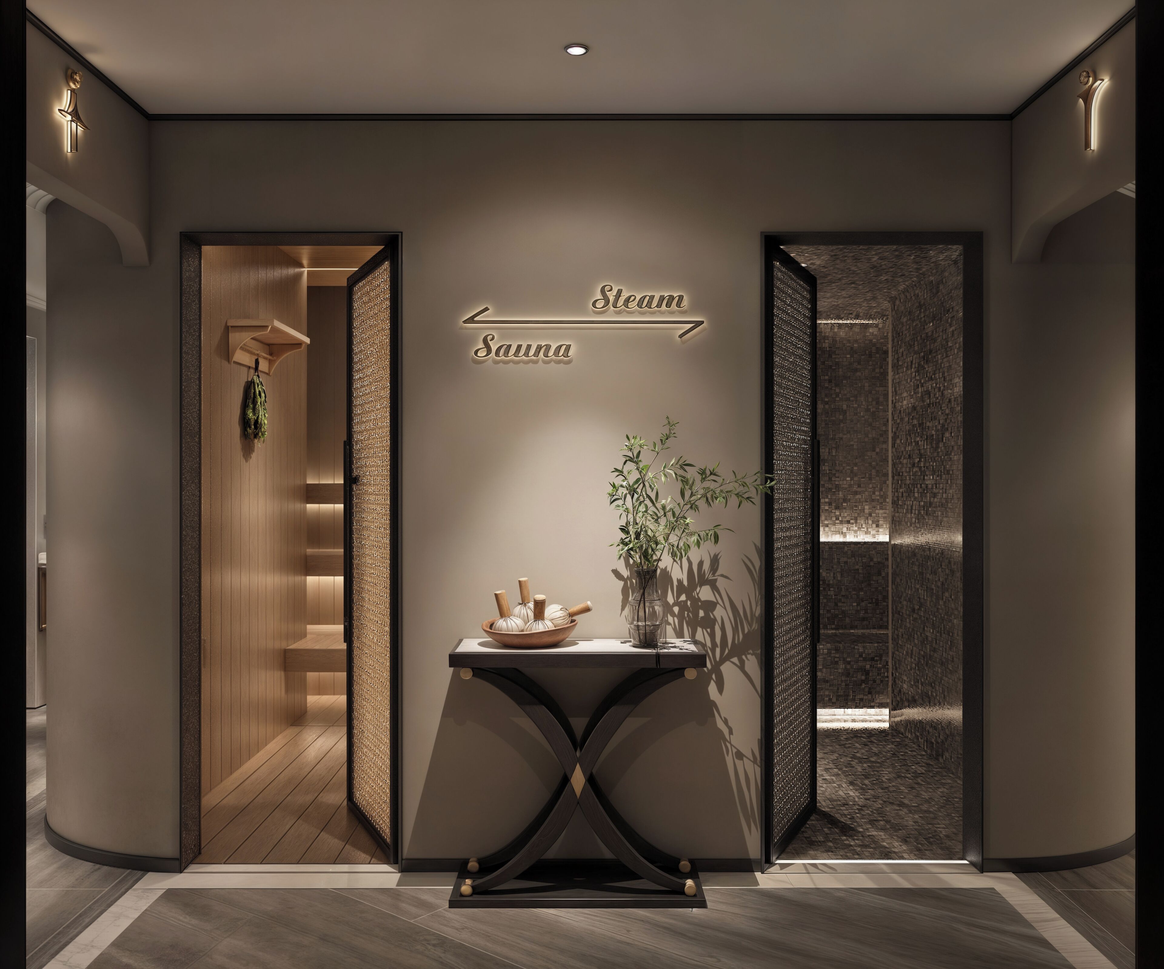 Couples treatment rooms, body treatments, aromatherapy