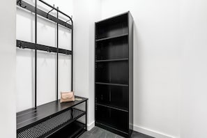 Blackout drapes, soundproofing, iron/ironing board, free WiFi
