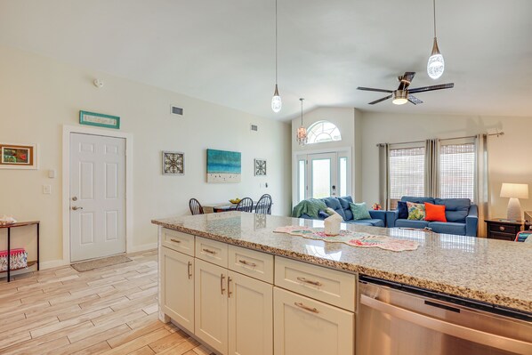 House (3 Bedrooms) | Interior - 1 Block to Beach, Patio: Updated St Augustine Home (St. Augustine)