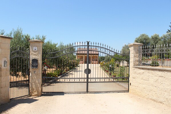 Overnattingsstedets uteområder